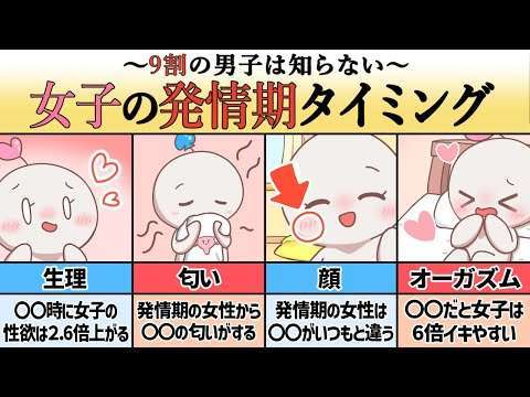 エロ漫画 同人 レビュー 天鹿 | 【発情期】女子がしたくてたまらなくなる時期７選