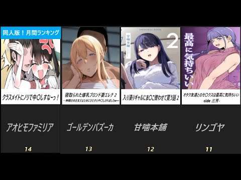 エロ漫画 同人 レビュー 天鹿 | 【2024年10月】同人エロマンガ 月間 人気作品ランキング　TOP50【FANZA同人】